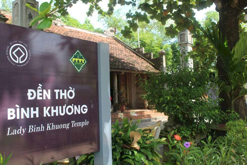 Đền thờ nàng Bình Khương gắn liền với giai thoại xây Thành nhà Hồ